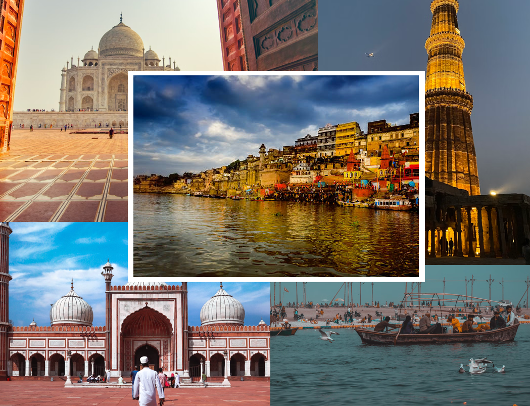 Delhi - Agra - Varanasi - Prayagraj - Delhi